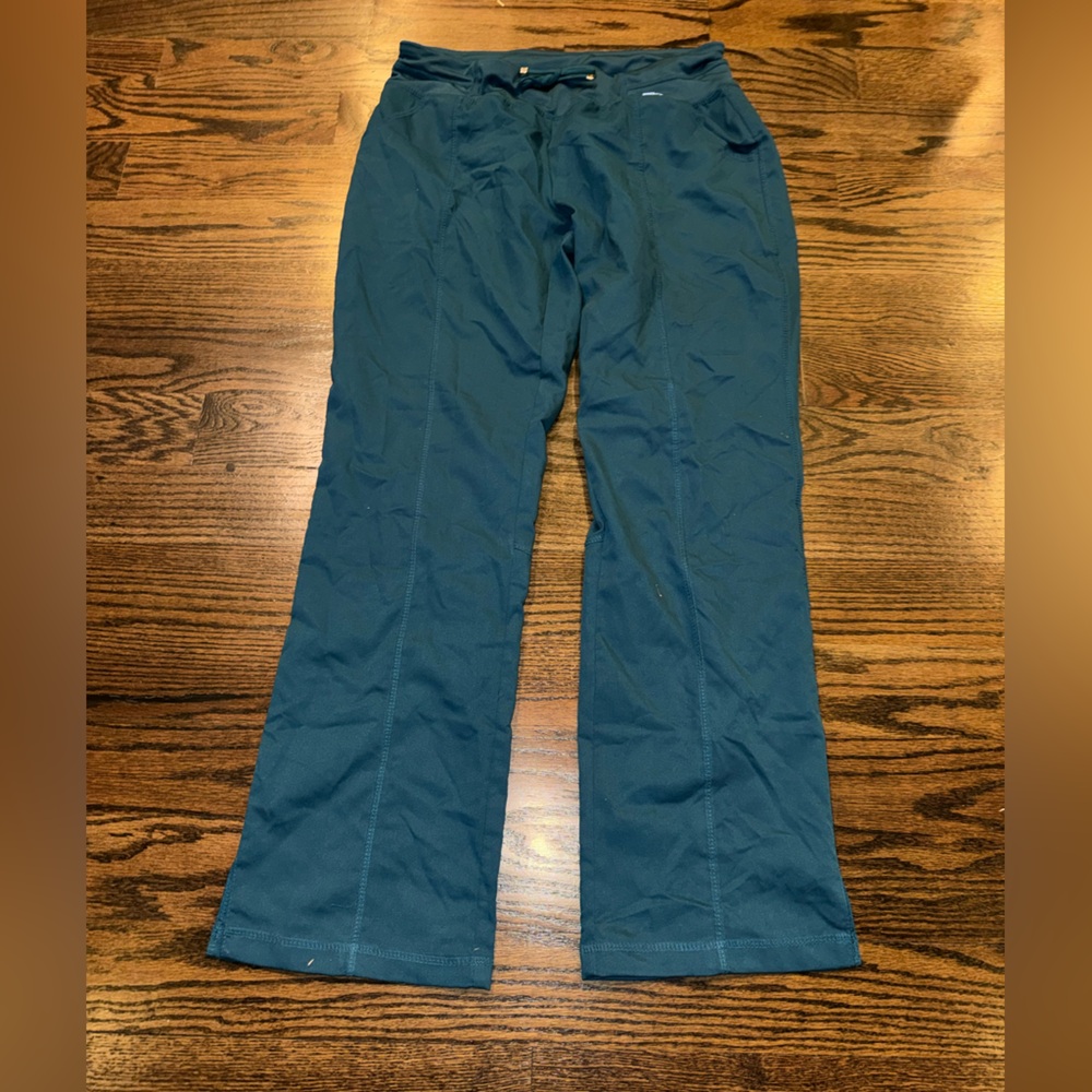 Grey's Anatomy Teal Scrub wide leg bottoms